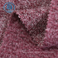 Hot Sale Cationic Dye Hacci Knitted Poly Brushed Back Fleece Fabric